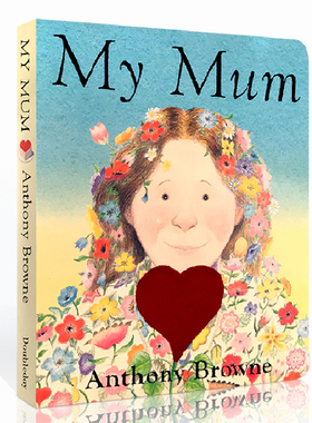 英文原版绘本My Mum我妈妈纸板书家庭关系情商管理安东尼布朗Anthony Browne0-3岁启蒙育儿童入门亲子图画mydad mymum 大音
