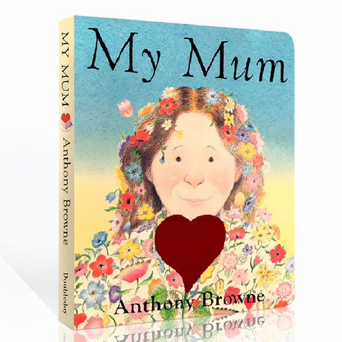 英文原版绘本My Mum我妈妈纸板书家庭关系情商管理安东尼布朗Anthony Browne0-3岁启蒙育儿童入门亲子图画mydad mymum 大音