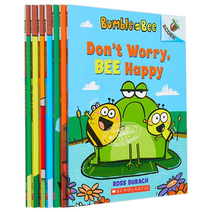 学乐橡树种子点读系列 儿童故事7册套装 Hello Hedgehog 小刺猬的故事 Bumble Bee 大黄蜂与小蜜蜂 桥梁章节书
