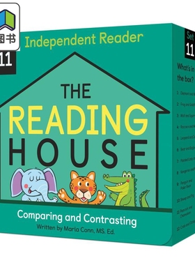 The Reading House  Set 11 Comparing & Contrast 阅读小房子11级 英文原版 儿童绘本 分级阅读 Marla Conn 4-8岁 大音