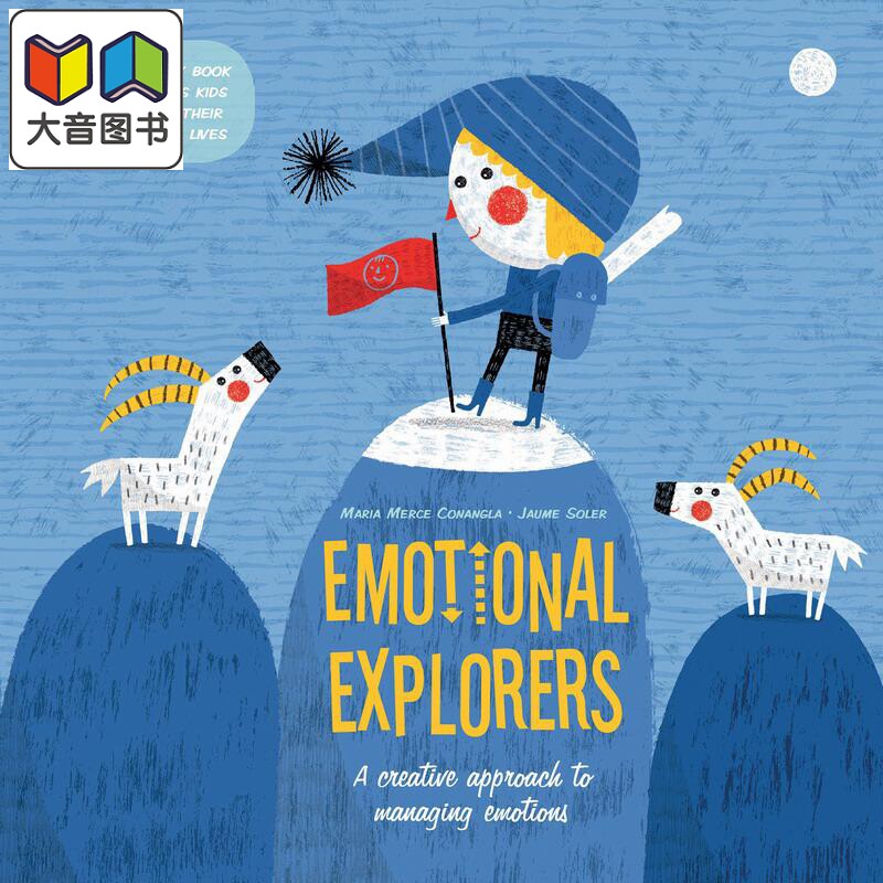 情绪探索者 Jaume Soler Emotional Explorers 英文原版 儿童情绪管理 情感绘本图画书 精装儿童读物 进口图书 大音
