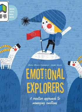 情绪探索者 Jaume Soler Emotional Explorers 英文原版 儿童情绪管理 情感绘本图画书 精装儿童读物 进口图书 大音
