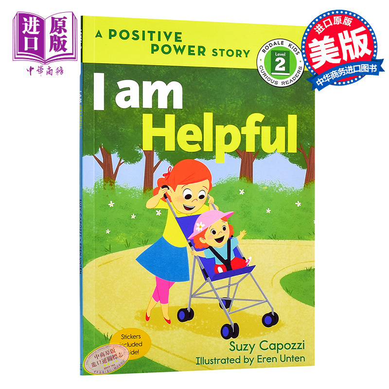 正能力小故事2级 我是小帮手 英文原版I Am Helpful(A Positive Power Story) 分级读物 3-6岁
