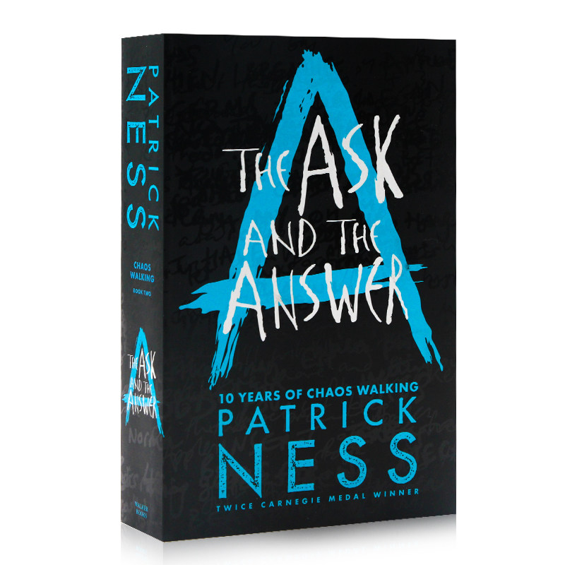 英文原版 混沌漫步2 问与答 the ask and the answer 小蜘蛛 荷兰弟