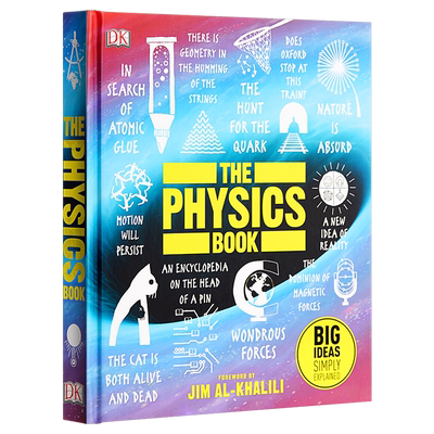 DK Big Ideas Simply Explained 图解百科全书丛书系列 英文原版 The Physics Book 物理 大开精装全彩插图铜版纸科学科普