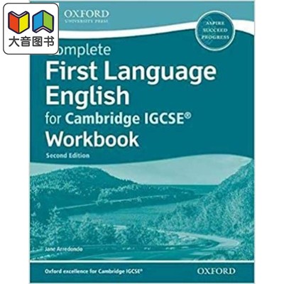 剑桥IGCSE母语完整英语 练习册 第二版 英文原版  First Language English 大音