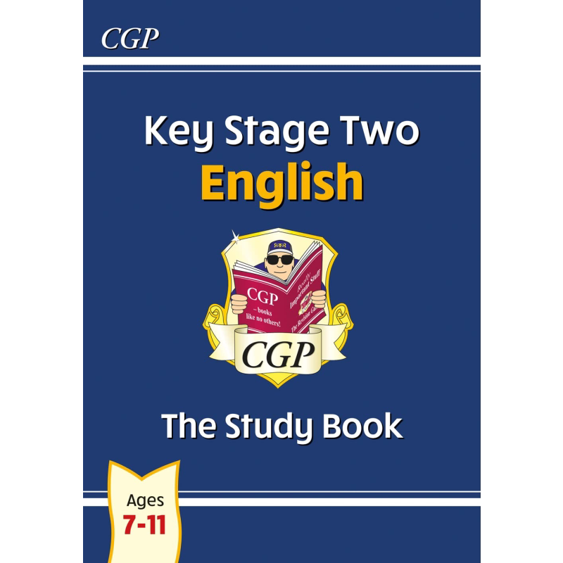 英国CGP教辅 KS2 Ages 7-11 Maths&English Grammar Punctuation and Spelling Study Book 数学 英语语法标点拼写学习书 英文原版