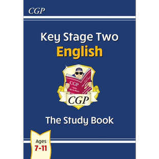 英国CGP教辅 KS2 Ages 7-11 Maths&English Grammar Punctuation and Spelling Study Book 数学 英语语法标点拼写学习书 英文原版