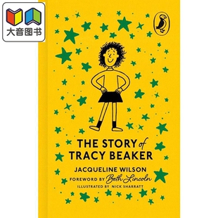 企鹅小书 布面彩边 特蕾西.比克的故事 The Story of Tracy Beaker 英文原版进口 儿童读物 Puffin85周年珍藏版 大音