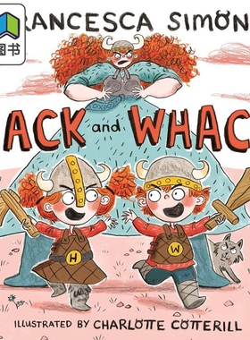 Francesca Simon Hack and Whack 小小维京人 英文原版 进口图书 儿童绘本 搞笑幽默 故事图画书 4-8岁