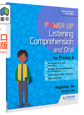 新加坡教辅Hodder Listening Comprehension and Oral Primary 6 小学六年级英语听力理解和口语 含音频 英文原版