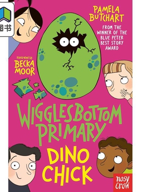 预售 威格尔斯伯勒小学7 恐龙蛋 Wigglesbottom Primary Dino Chick 英文原版 儿童短篇小说 幽默校园故事进口小初文学 大音