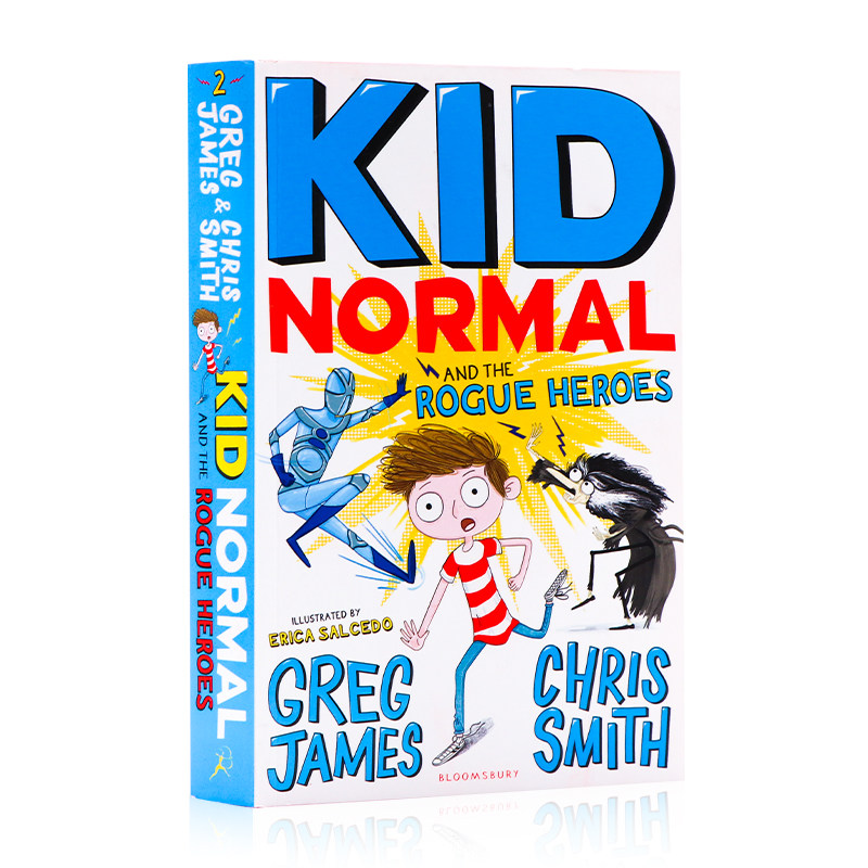 麻瓜小子和痞子英雄 英文原版 Kid Normal and the Rogue Heroes 少年文学 青少年小说 6-12岁