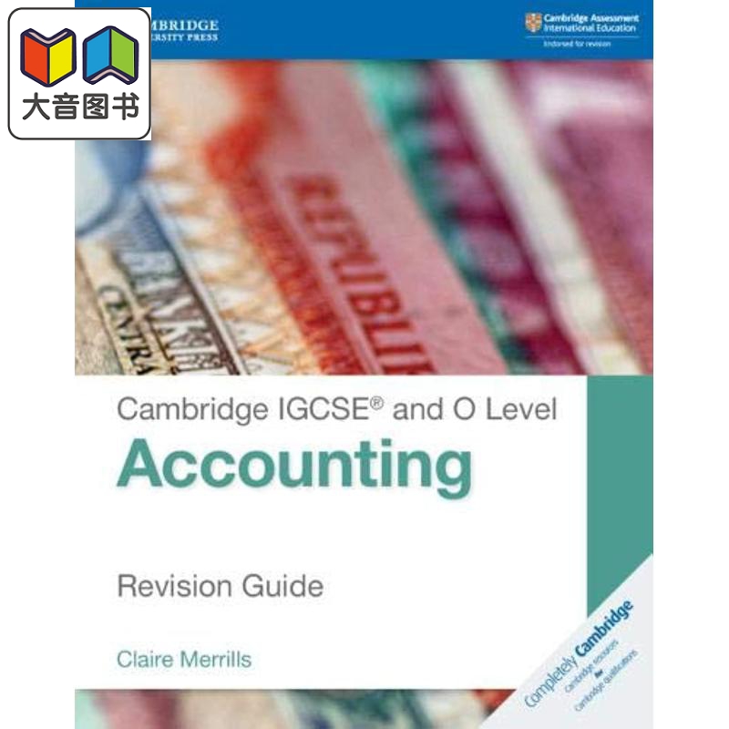 NEW Cambridge IGCSE and OLevel Accounting Revision Guide剑桥国际会计修订指南英文原版进口图书教材课本