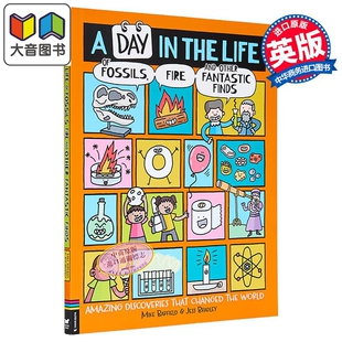 Fantastic 爆笑事实 Other 英文原版 Day Life Fossils the and 大音 科普 Barfield Mike Fire Finds 地球上