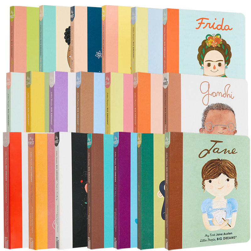 Little People Big Dreams 小人物大梦想传记初阶系列 My First Coco Chanel香奈儿创始人 英文原版 1-6岁 纸板书精装儿童启蒙绘本