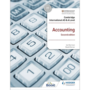 Cambridge International AS and A Level Accounting Second Edition 剑桥国际AS Alevel会计学学生用书 第2版 大音