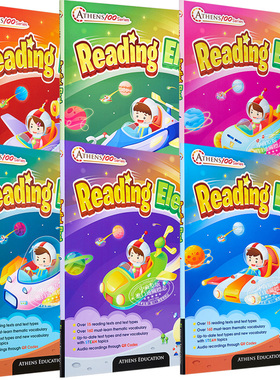香港小学英语 Athens 100 Series Reading Elect 1-6年级英语阅读理解练习 香港教育图书出版 进口原版儿童小学教材教辅工具