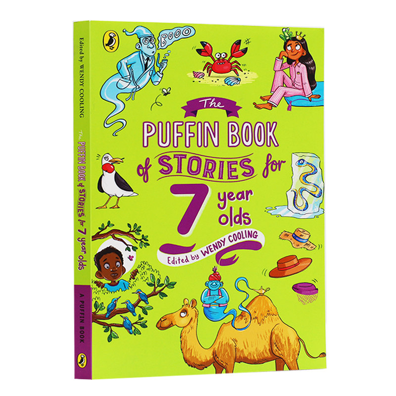 7岁小孩的故事书 the puffin book of stories for 7 year olds 英语