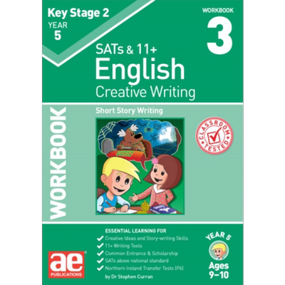 KS2创意写作练习3 短篇故事写作 五年级 英文原版 KS2 Creative Writing Year 5 Workbook 3 Short Story Writing 大音