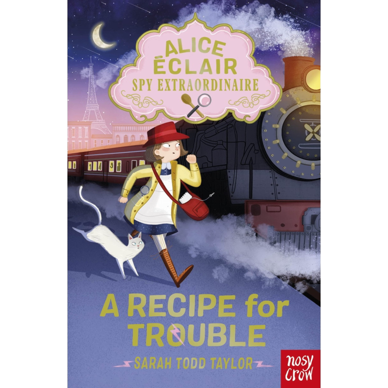 Alice Éclair, Spy Extraordinaire! A Recipe for Trouble 侦探爱丽丝:食谱的秘密 英文原版 儿童侦探推理故事 大音