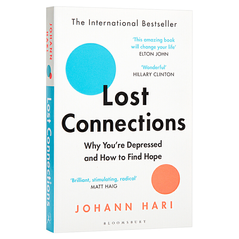 失联：认识沮丧，重获自信（TED演讲者约翰·哈里）英文原版书籍 Lost Connections Johann Hari Bloomsbury