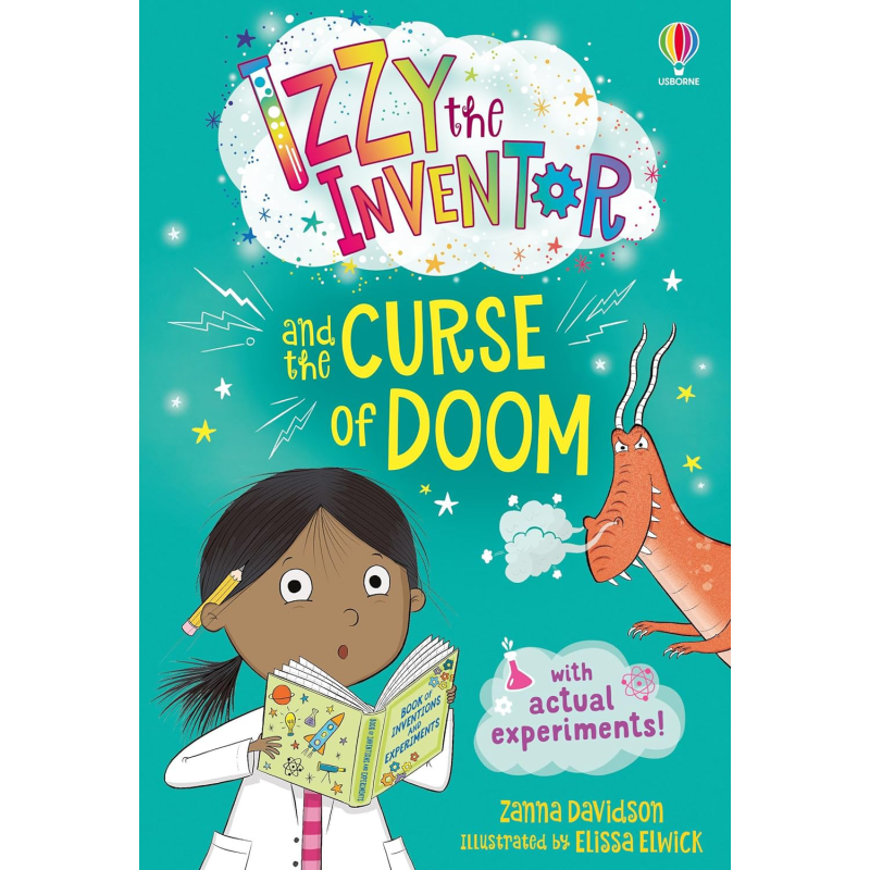 伊兹和厄运的诅咒 Izzy the Inventor and the Cures of Doom英文原版 儿童绘本故事书 进口儿童读物6岁以上 大音