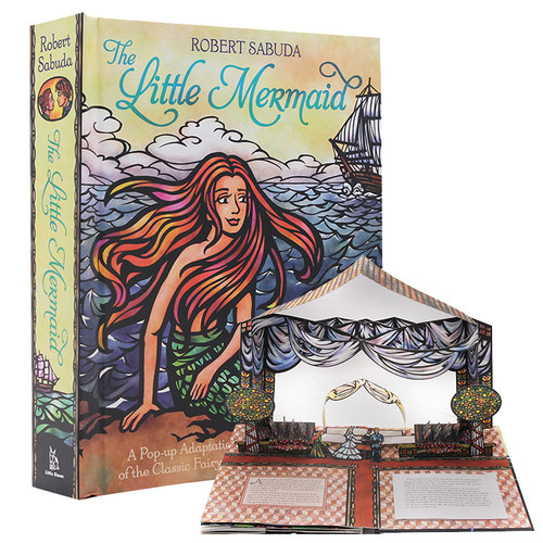 小美人鱼3D立体书英文原版