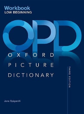 牛津图解系列 初中级练习册 第三版 Oxford Picture Dictionary Low Beginning Workbook 英语词典字典辞典 进口英文原版工具