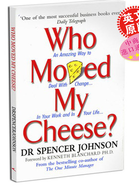 预售 谁动了我的奶酪 英文原版小说 英文版 Who Moved My Cheese 英文原版书 励志经典