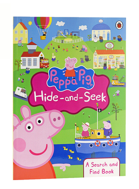 英语原版 Peppa Pig: Hide-and-Seek 粉红猪躲猫猫 正版绘本启蒙 小猪佩奇系列
