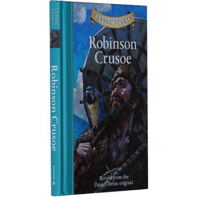 开始读经典 英文原版 Classic Starts Robinson Crusoe鲁滨逊漂流记中学生版