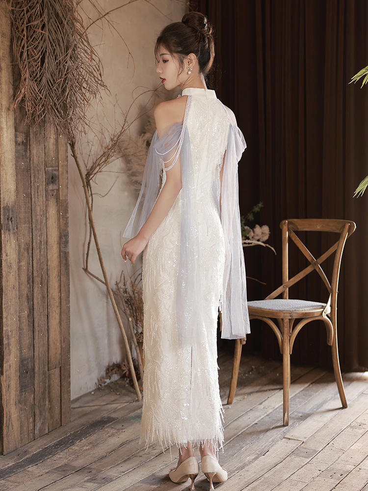 Evening dress, clothing, elite cheongsam Evening dress, clothing, elite cheongsam