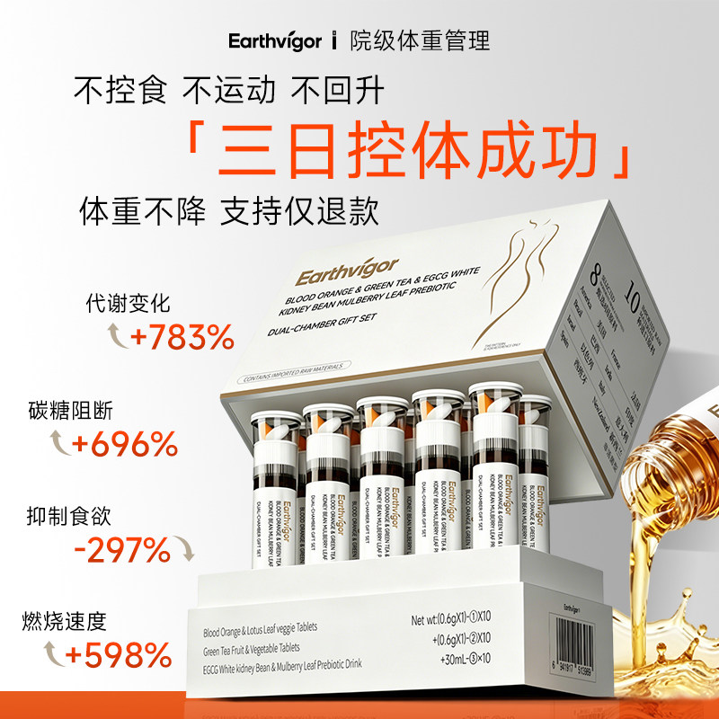 【3日控体成功 超模专享】无效可售后 懒人身材管理 代谢直击顽固 - 实物图