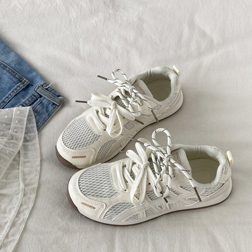 透气平底德训小白鞋复古阿甘板鞋