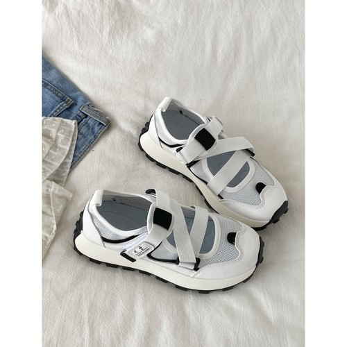 网面透气包头运动凉鞋镂空阿甘鞋