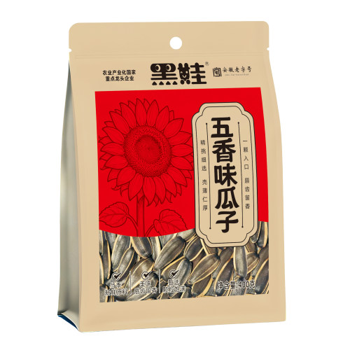 黑娃五香味瓜子焦糖味瓜子400克