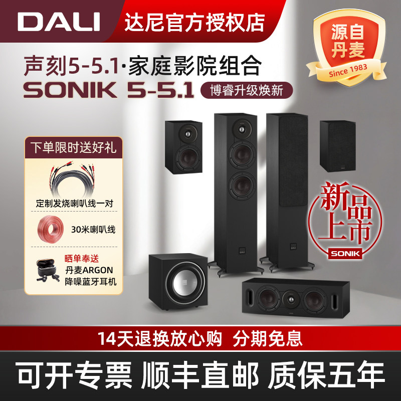 DALI/达尼声刻5号5.1家庭影院