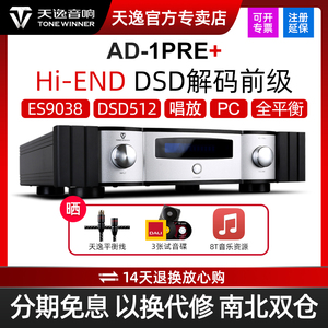 Winner/天逸 AD-1PRE+功放机前级解码器1pa家用音响发烧高保真