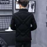 Зимняя хлопковая короткая куртка, трендовый пуховик с пухом, в корейском стиле