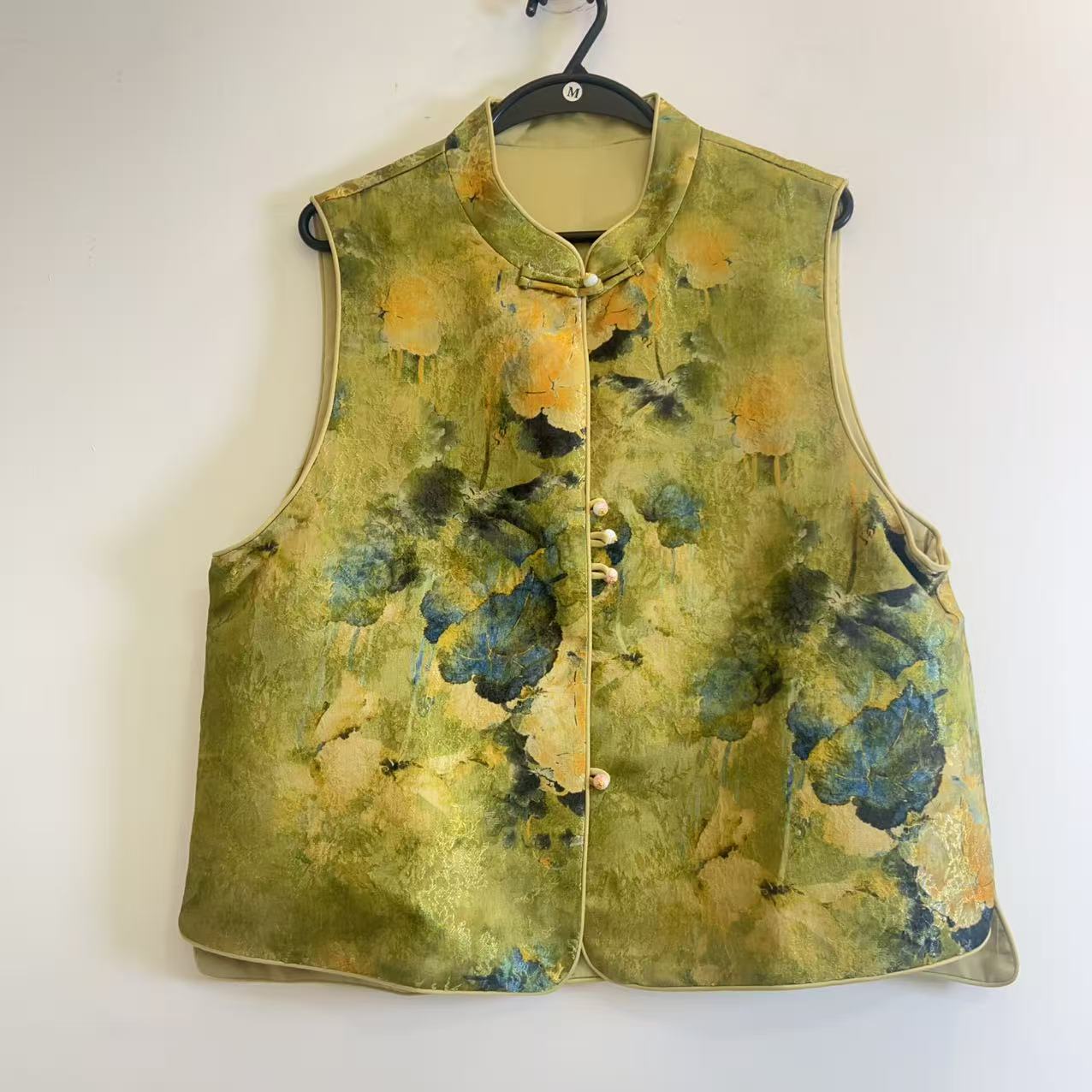 设计感时尚百搭晕染高级感马甲