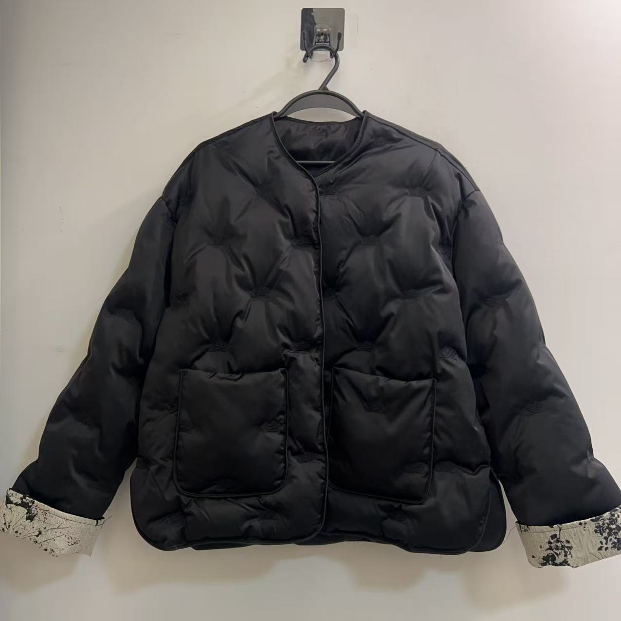 圆领时尚百搭宽松洋气高端外套