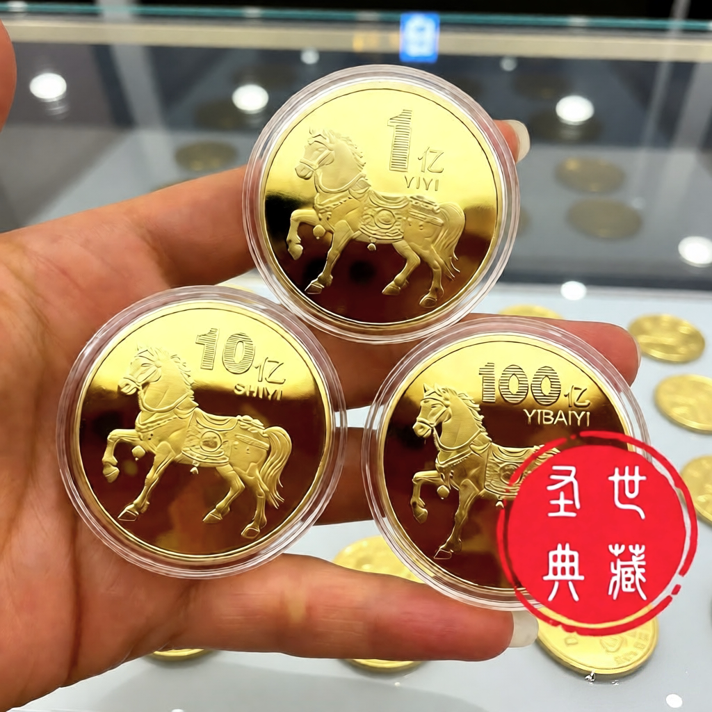 十二生肖贺岁马年纪念章马到成功创意礼品