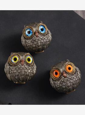 猫头鹰桌面摆件OwlBead