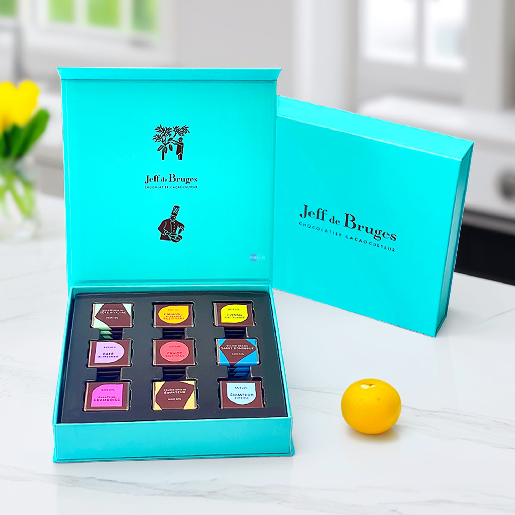 法国JeffdeBruges混合巧克力片