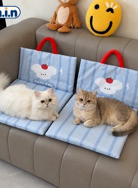 宠物猫咪冰垫夏季凉垫夏天降温神器防水凉感窝睡觉垫子狗狗凉席