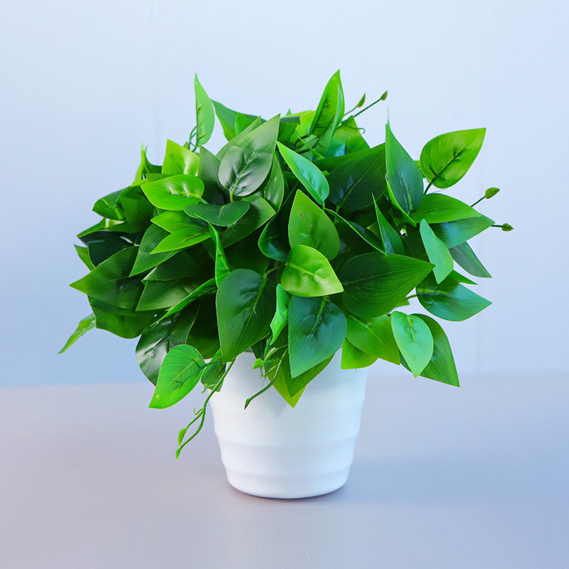 仿真绿植小盆栽室内客厅假花绿萝装饰品摆件仿生植物造景桌面盆景