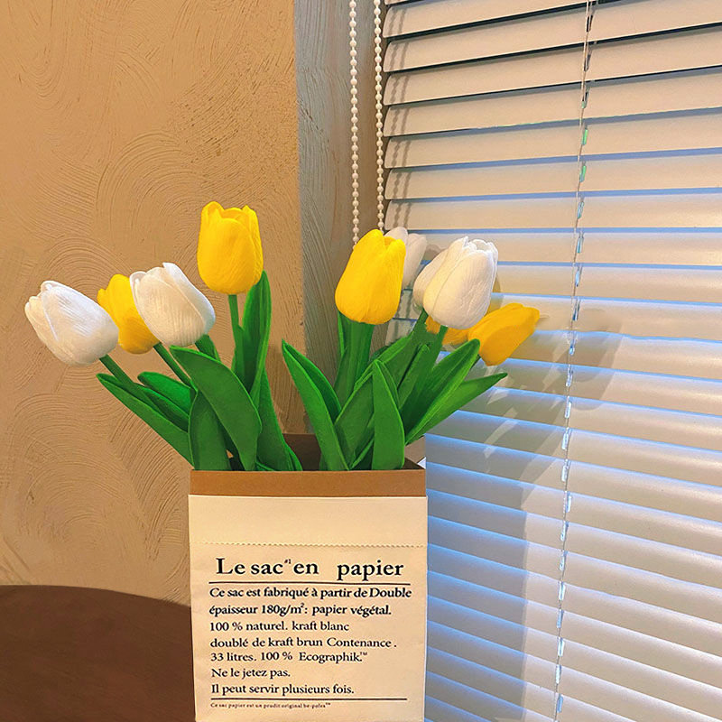 郁金香假花仿真花摆设客厅家居装饰品摆件桌面干花花束高端插花,家居饰品,仿真花/假花,淘宝优惠券,粉丝福利购,淘宝优惠卷