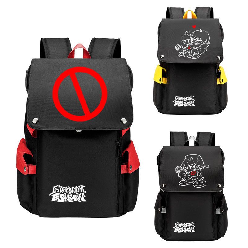 2024Friday Night Funkin游戏周边书包小学生双肩背包 牛津布防水