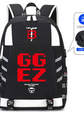 2024猪皇血神 Technoblade 周边书包 Dream SMP青年学生双肩背包